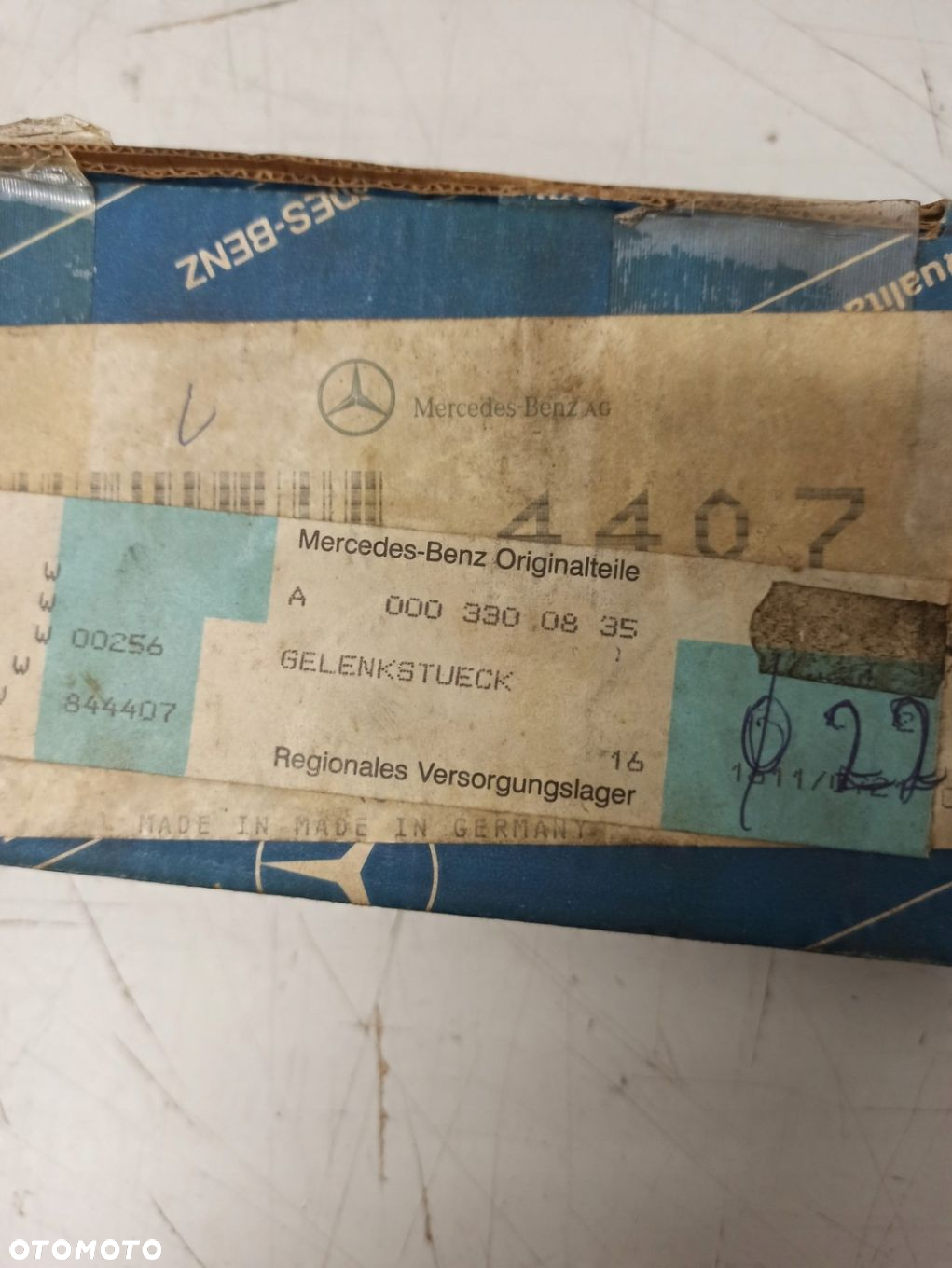 KOŃCÓWKA DRĄŻKA MERCEDES T2 OM730 A0003300835 ASO ORG - 3