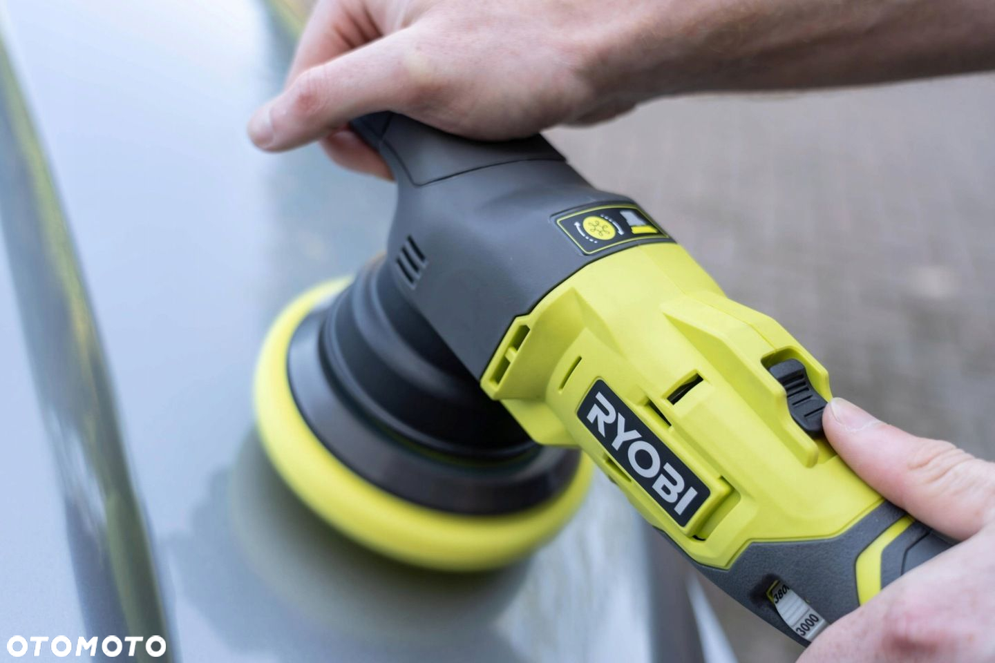 RYOBI POLERKA AKUMULATOROWA 18V REGULACJA R18P-0 125MM OSCYLACJA  3 PADY - 5