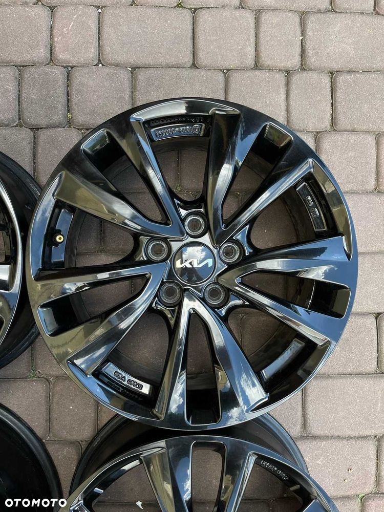 Alufelgi Kia 5x114,3 17 Czujniki Niro Soul Optima Ceed Czarne - 7