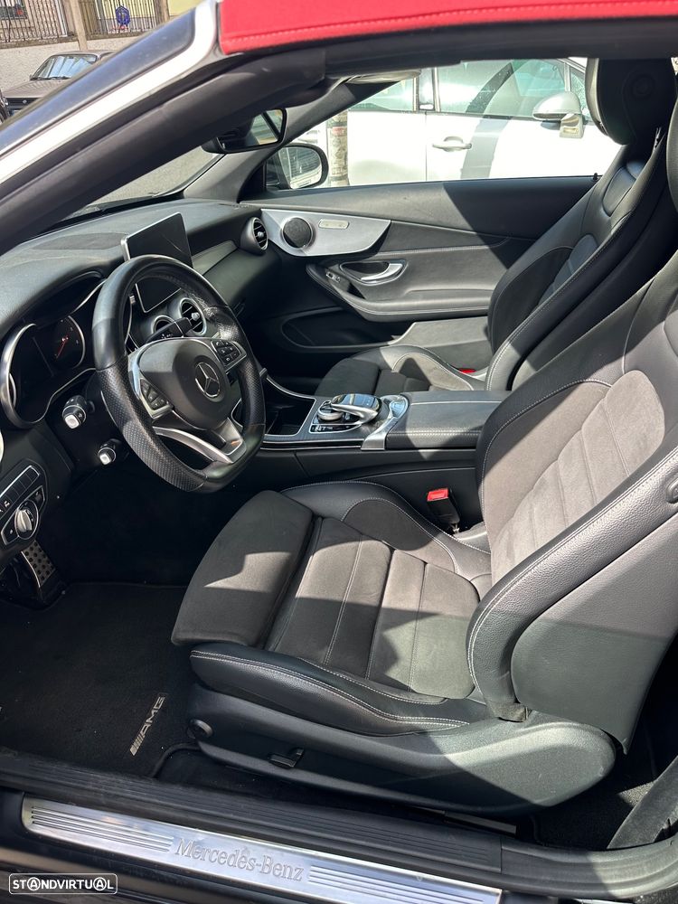 Mercedes-Benz C 220 d Cabrio 9G-Tronic AMG Line - 22