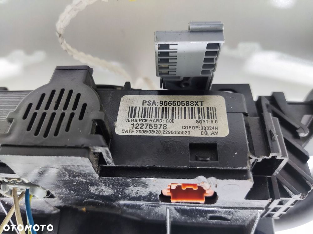 przełącznik zespolony świateł citroen jumpy expert ii 96650583xt 2007-2016 - 7