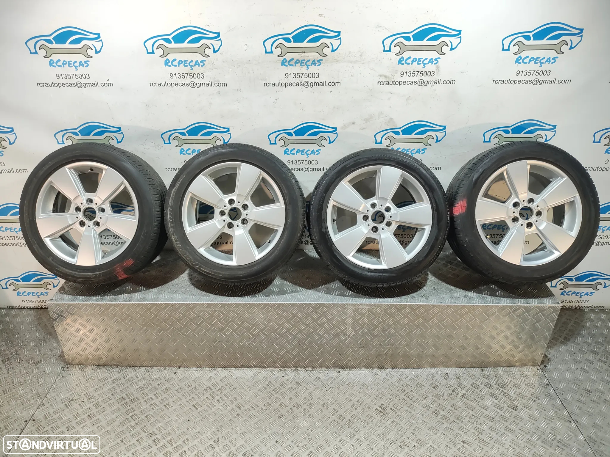 Conjunto Jantes 18 Originais BMW X3 E83 8J ET46 5x120 - 11