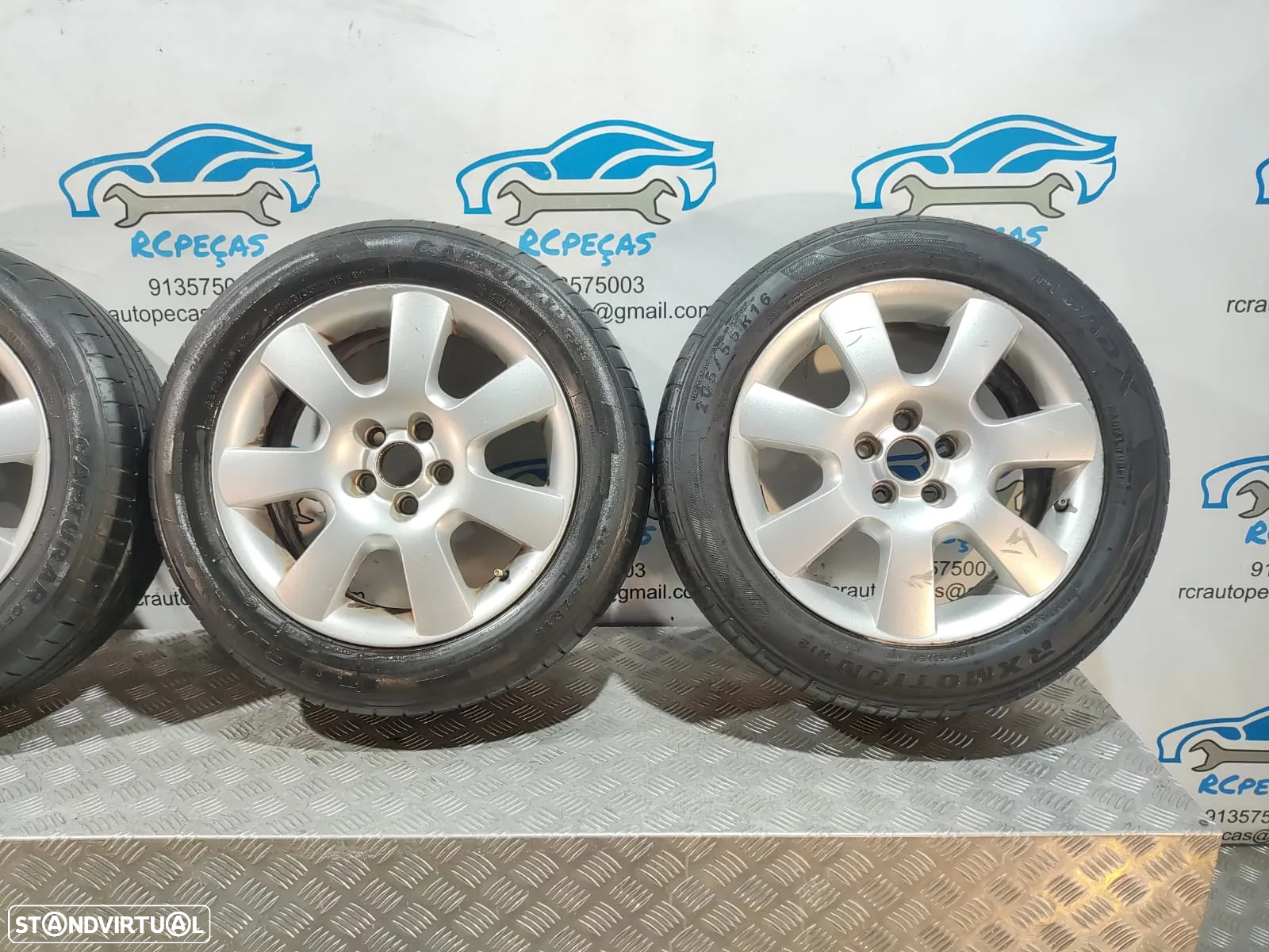 - Jantes 16 Borbet Originais VW Volkswagen New Beetle 6,5J ET42 5x100 - 6