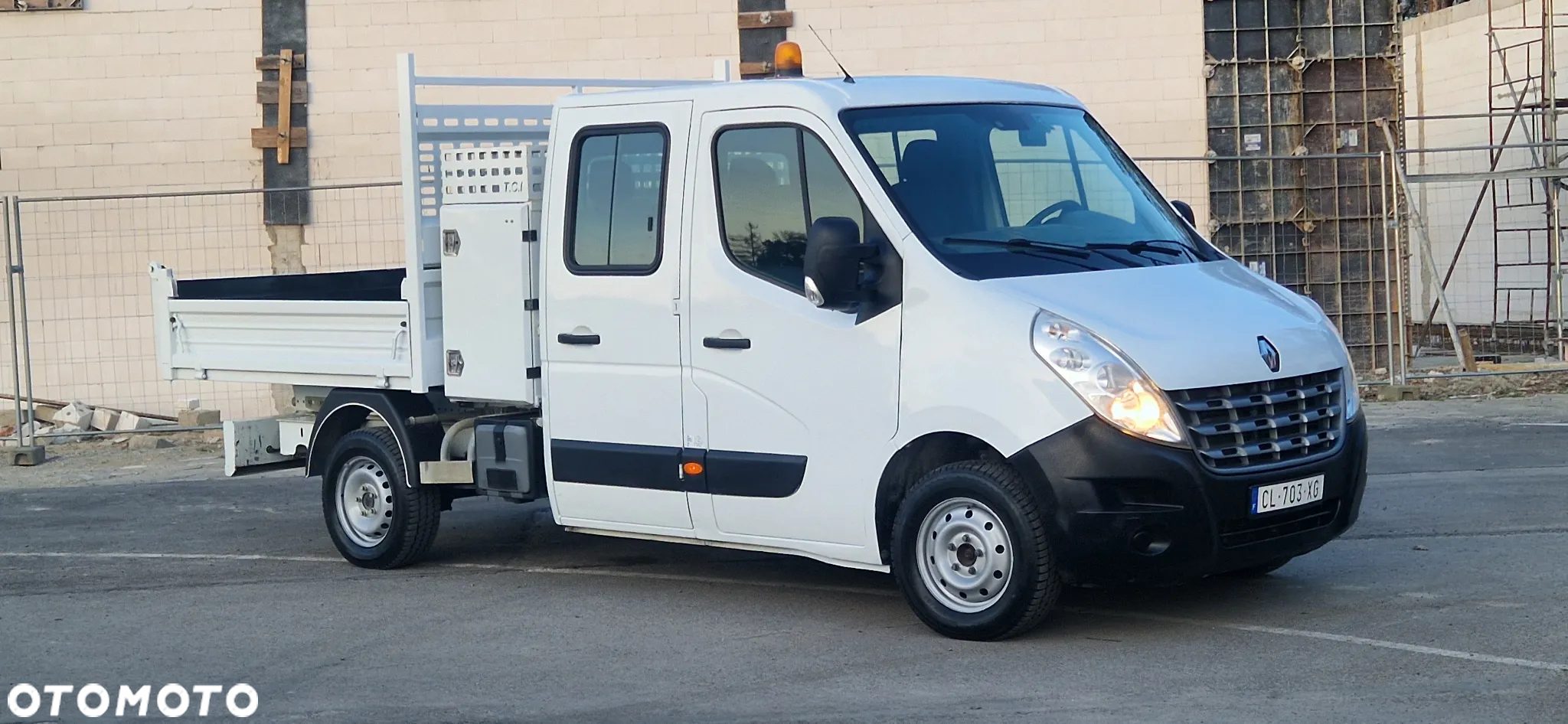 Renault MASTER KIPER BRYGADÓWKA 7 OSÓB KLIMA SKRZYN KJA DYSTRYBUTOR PALIWA NOWE OPONY - 5