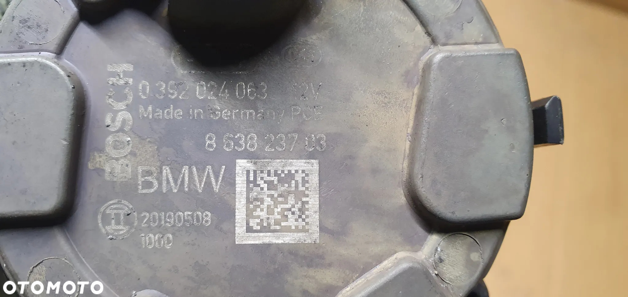 Dodatkowa pompka obiegu wody elektrozawór BMW M5 G30 F90 8638237 - 6
