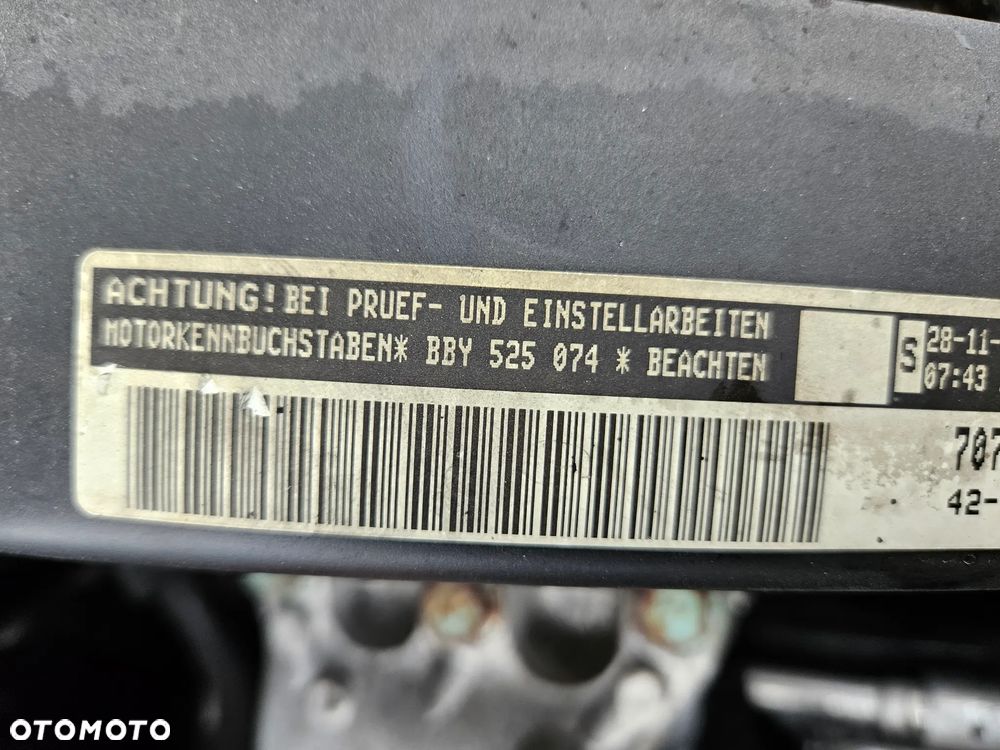 VW Polo Seat Ibiza Skoda Fabia 1.4 16V silnik  BKY - 2