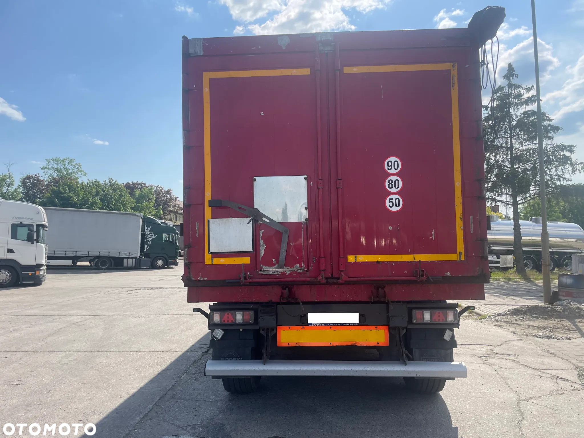 Bodex 48-50 m3 stalowa saf intrax alufelgi opony 80% - 17