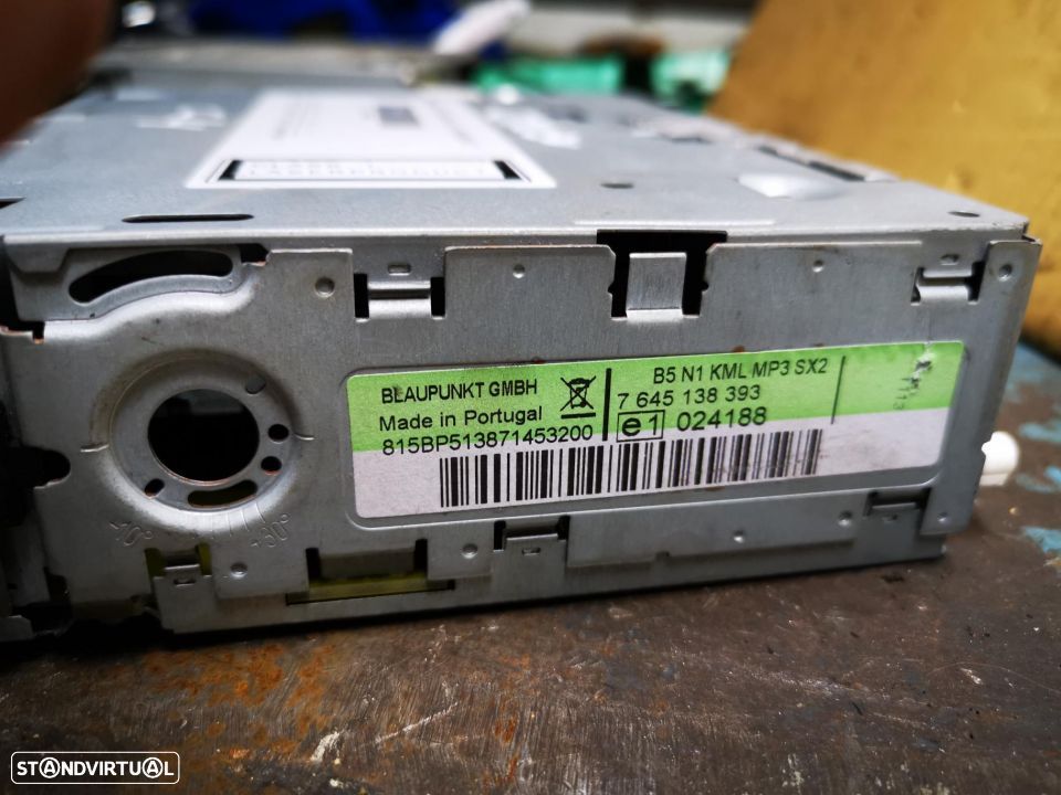 CITROEN PEUGEOT RÁDIO VÁRIOS MODELOS R063 - 3