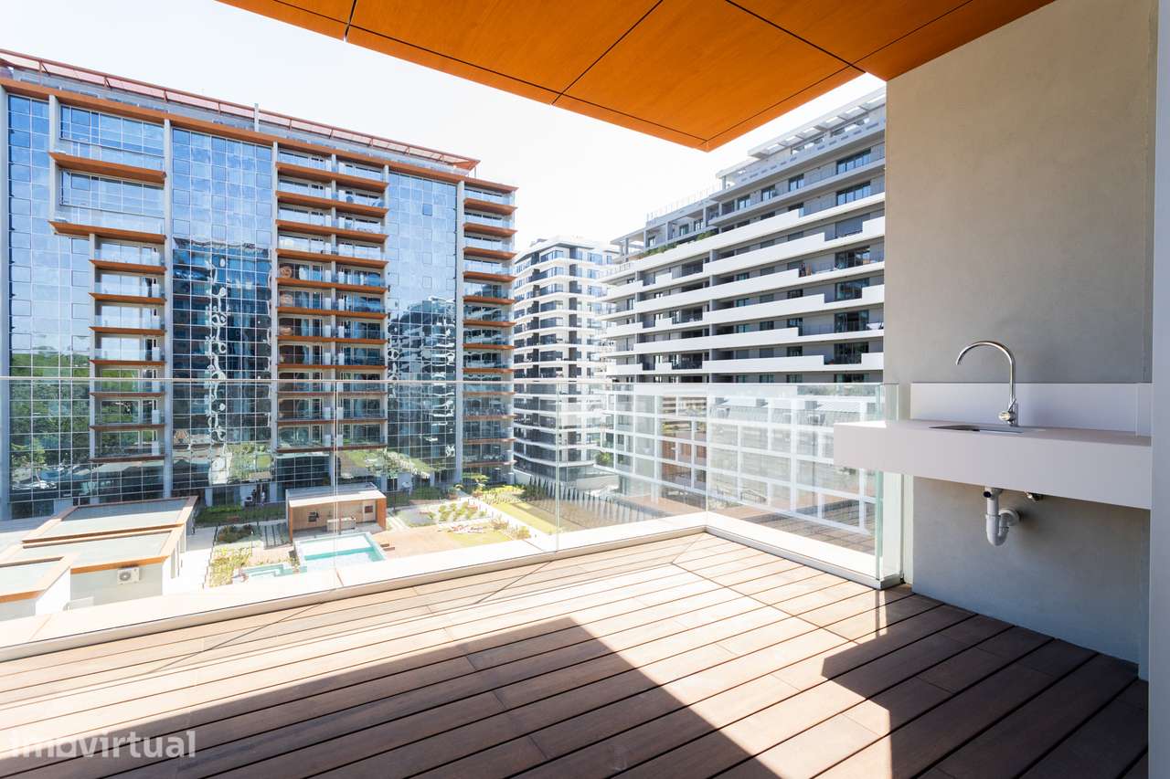 Apartamento Novo T1 em Condomínio de Luxo Monview com Piscina, Jardim - Grande imagem: 2/35