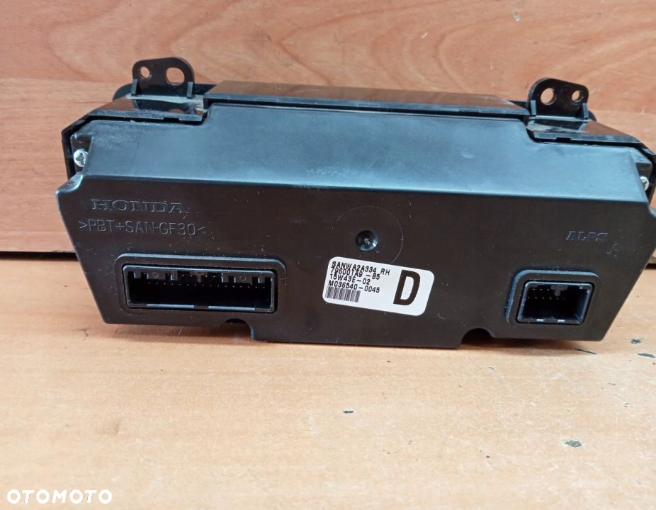 PANEL STEROWANIA NAWIEWU CIVIC IX 9 79600TA9-B5 - 3