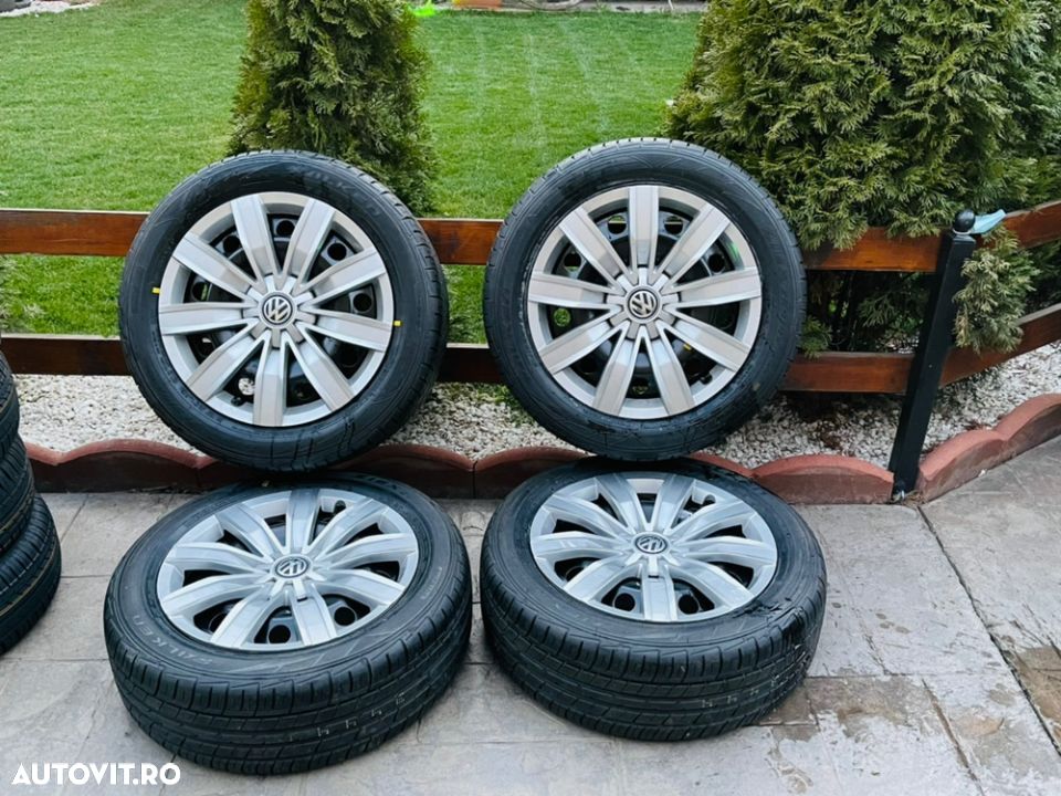 Jante Volkswagen Passat cu anvelope vara , noi, 17 inch, originale - 1
