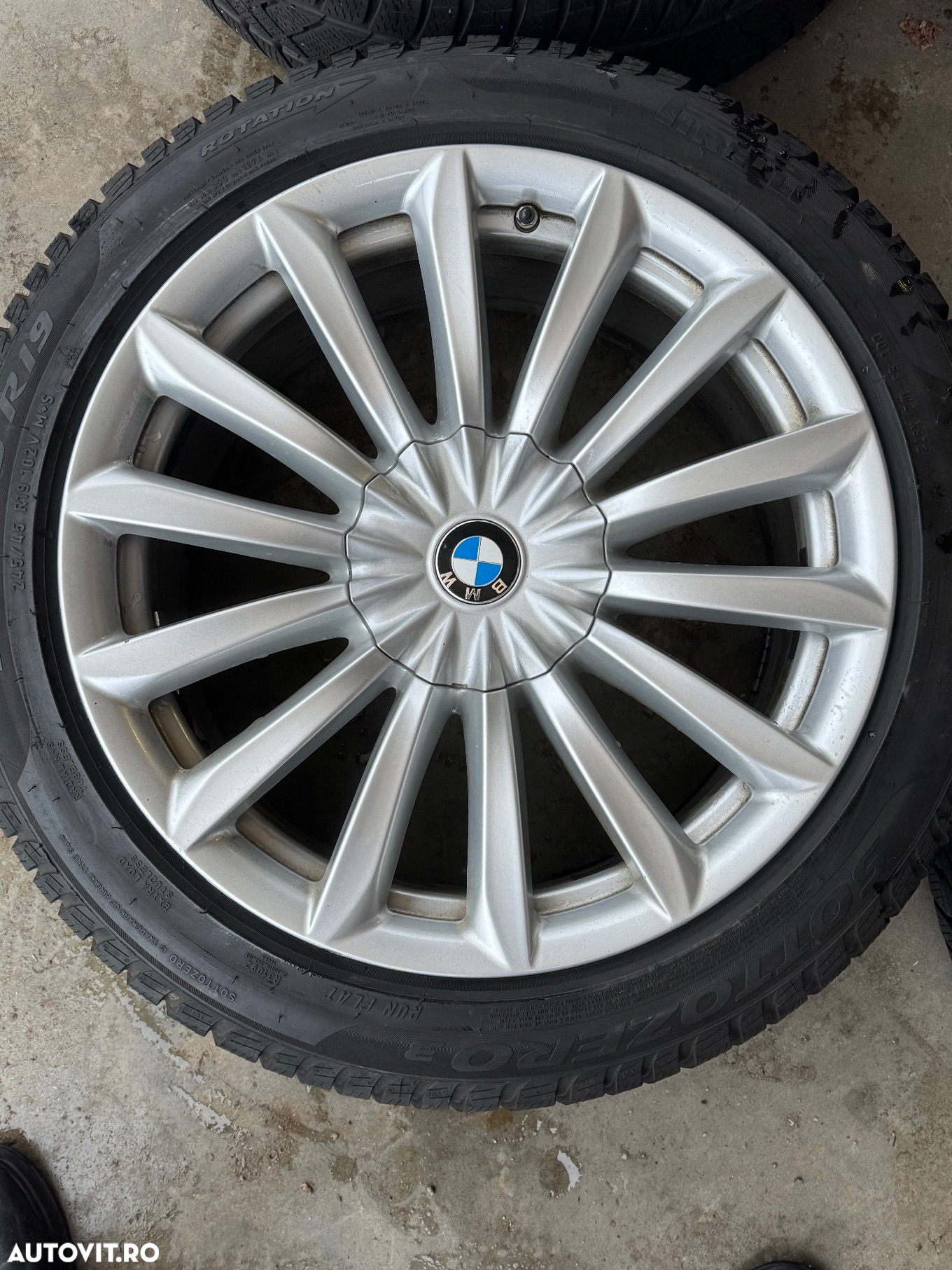 Vând set jante originale cu anvelope BMW seria 7 G11-G12 - 3