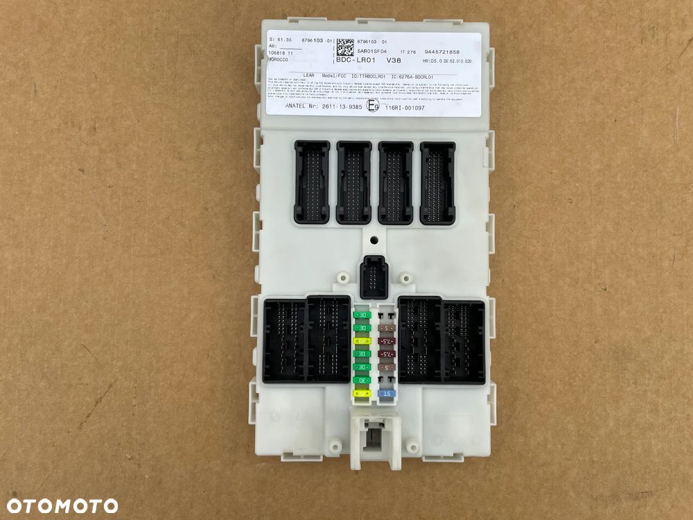 BMW 2 F45 F46 MODUŁ BSI BDC EUROPA 8796103 SKRZYNKA BEZPIECZNIKÓW - 3