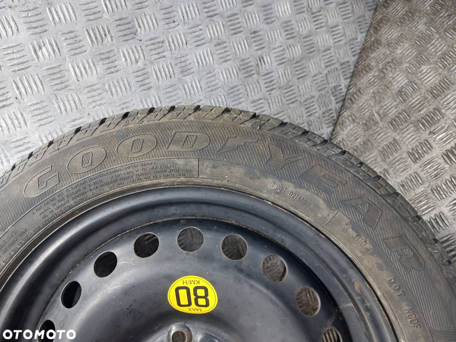 KOŁO ZAPASOWE ZAPAS 5x108 6,5Jx16 FI63,4 205/55R16 FORD FOCUS MK2 - 4