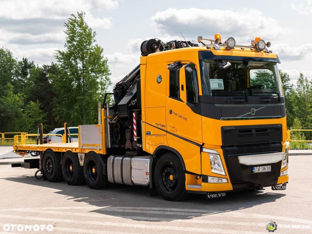Volvo FH 540 8x4 HMF 6020 Fly Jib  Wciągarka Ciągnik - 11