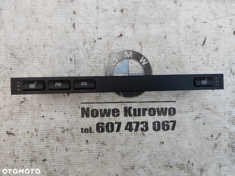 BMW E39 Panel PDC DSC podgrzewania foteli 8373776 - 1