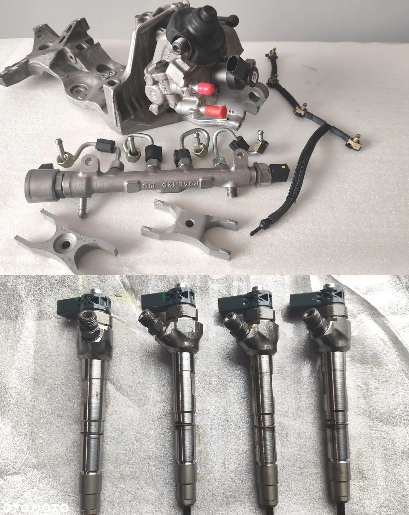 UKŁAD WTRYSKOWY POMPA WTRYSKI AUDI VW SKODA 2.0 TDI DET 190KM 04L130277AE 04L130755E - 1