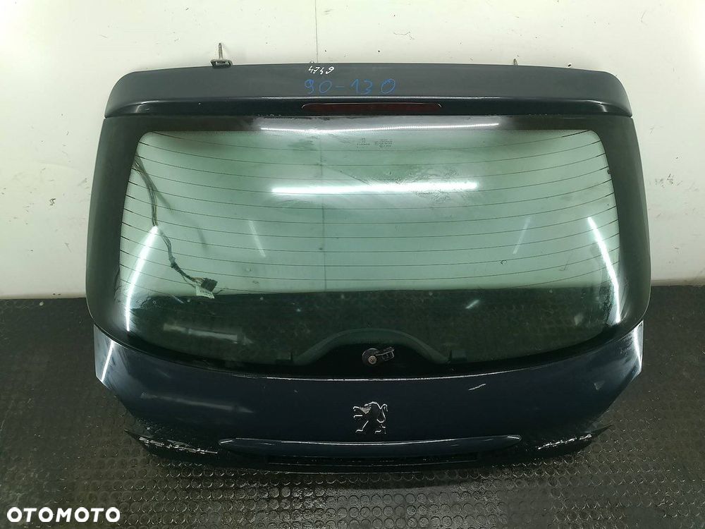 KLAPA BAGAŻNIKA PEUGEOT 206 PLUS KTG HATCHBACK 3 D - 1