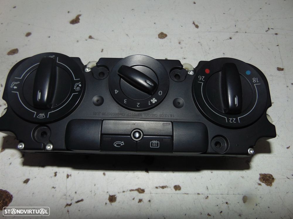 VW Caddy pedal do acelerador/Comandos chaufagem - 3