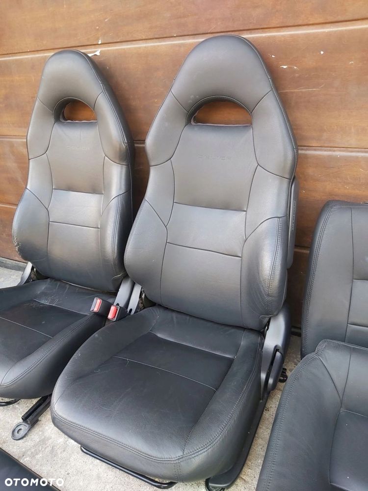 Toyota Celica VII fotel SKÓRA przód lewy prawy kanapa tył - 16