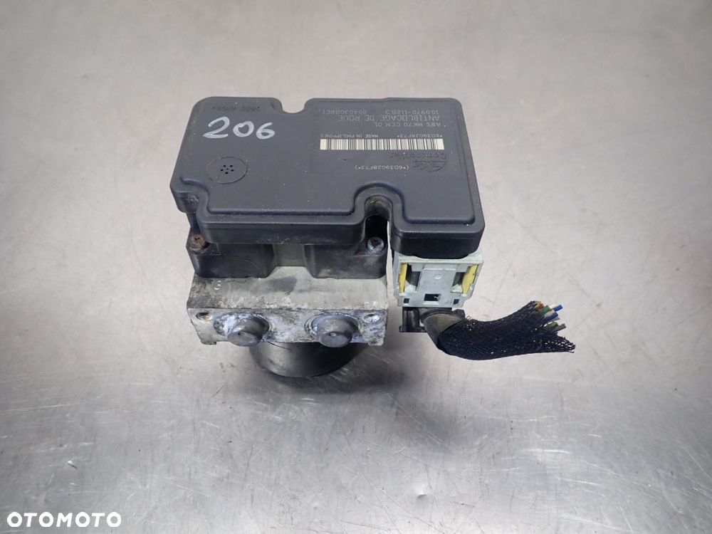 POMPA ABS PEUGEOT 206 + 1.4 HDI 10097011283  9659136980 - 1