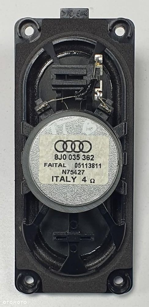 GŁOŚNIK DESKI KONSOLI AUDI TT 8J 8J0035362 - 3