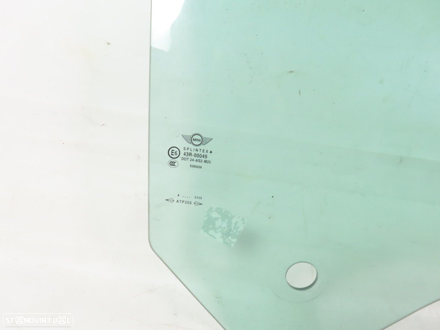 Vidro da porta Direito/Frente Seminovo/ Original MINI MINI (R50, R53)/MINI MINI... - 2