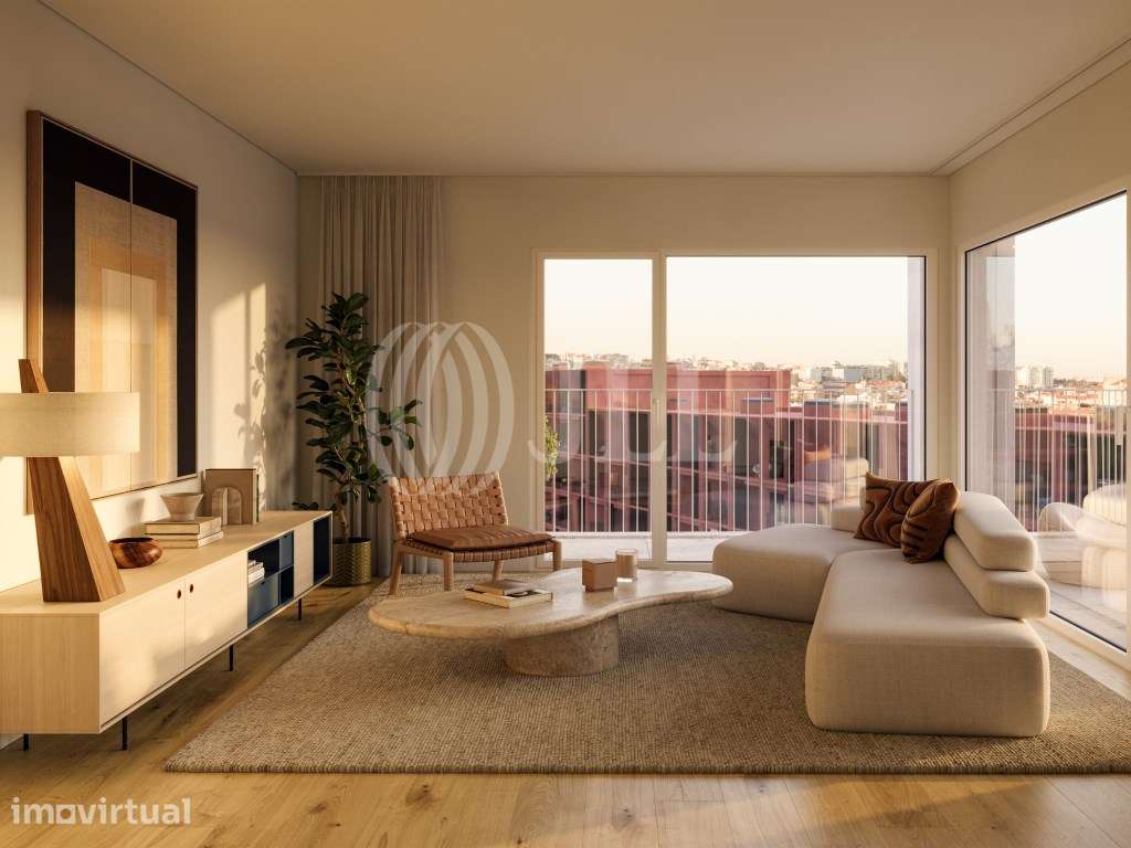 Apartamento T1, novo, no ALMAR Park, em Almada - Grande imagem: 2/47