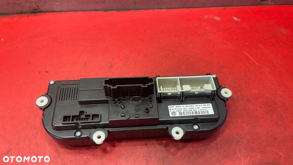 VW Caddy  Panel Sterowania Przełącznik Klimatyzacji 5HB009751 - 4