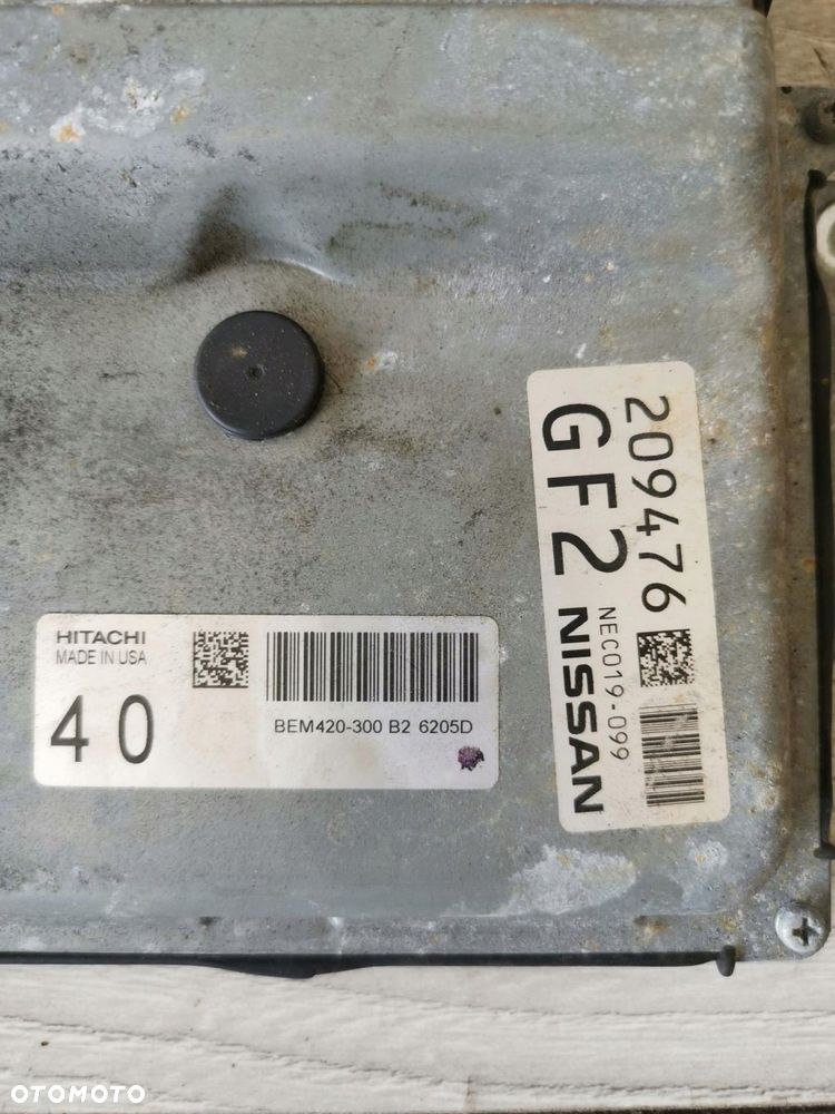 NISSAN MURANO Z52 15 STEROWNIK KOMPUTER SILNIKA NEC019-099 - 2