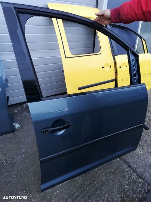 Uși ușa vw cady 2003-2010 haion Dreapta spate culisantă geamuri geam - 7