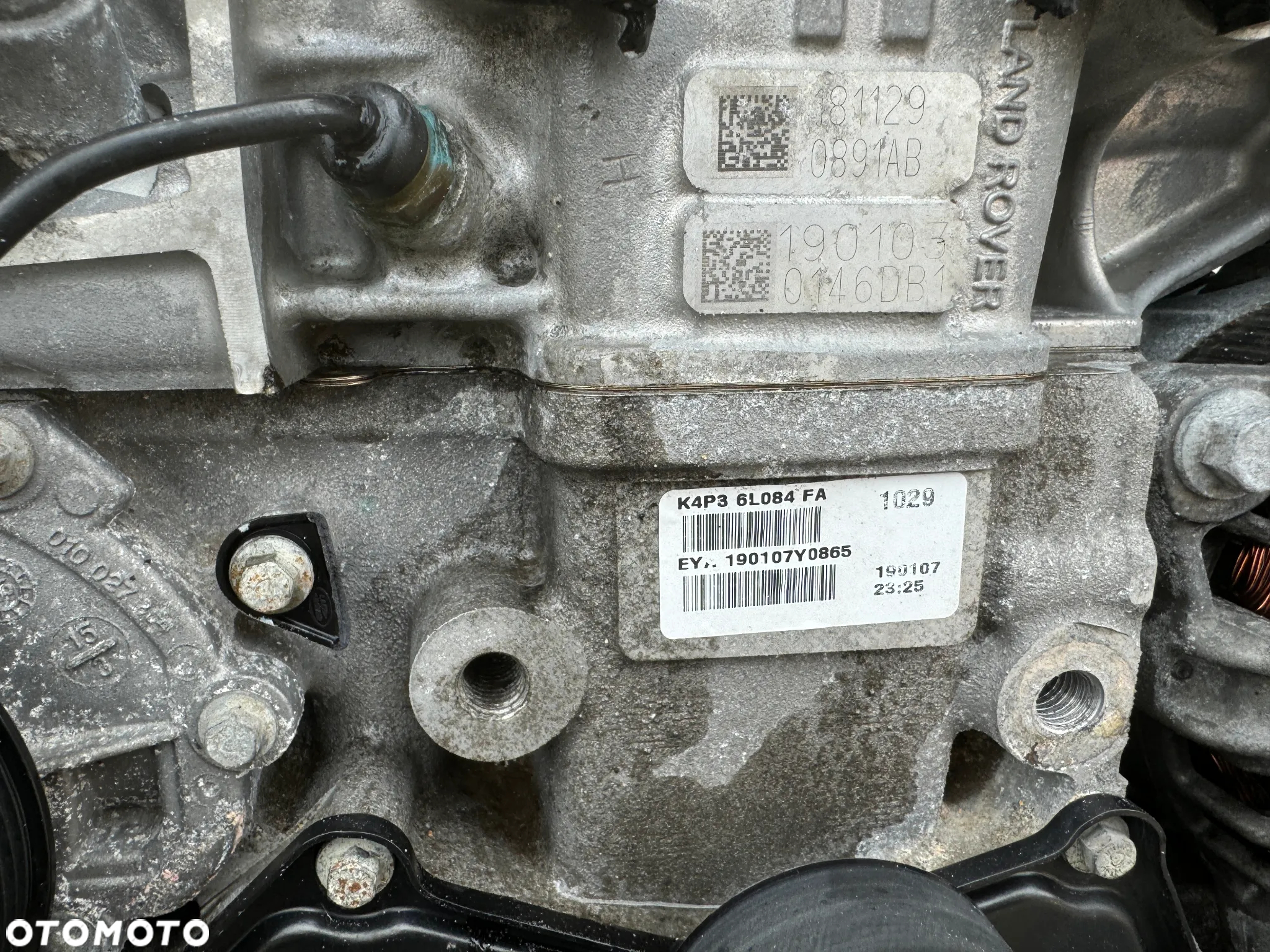 silnik 204pt 2.0t jaguar xe land rover kompletny - 6