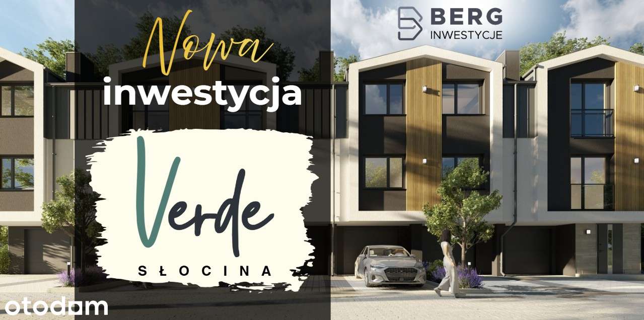 VERDE Słocina | Apartament 3-pokojowy z garażem i dużym balkonem |