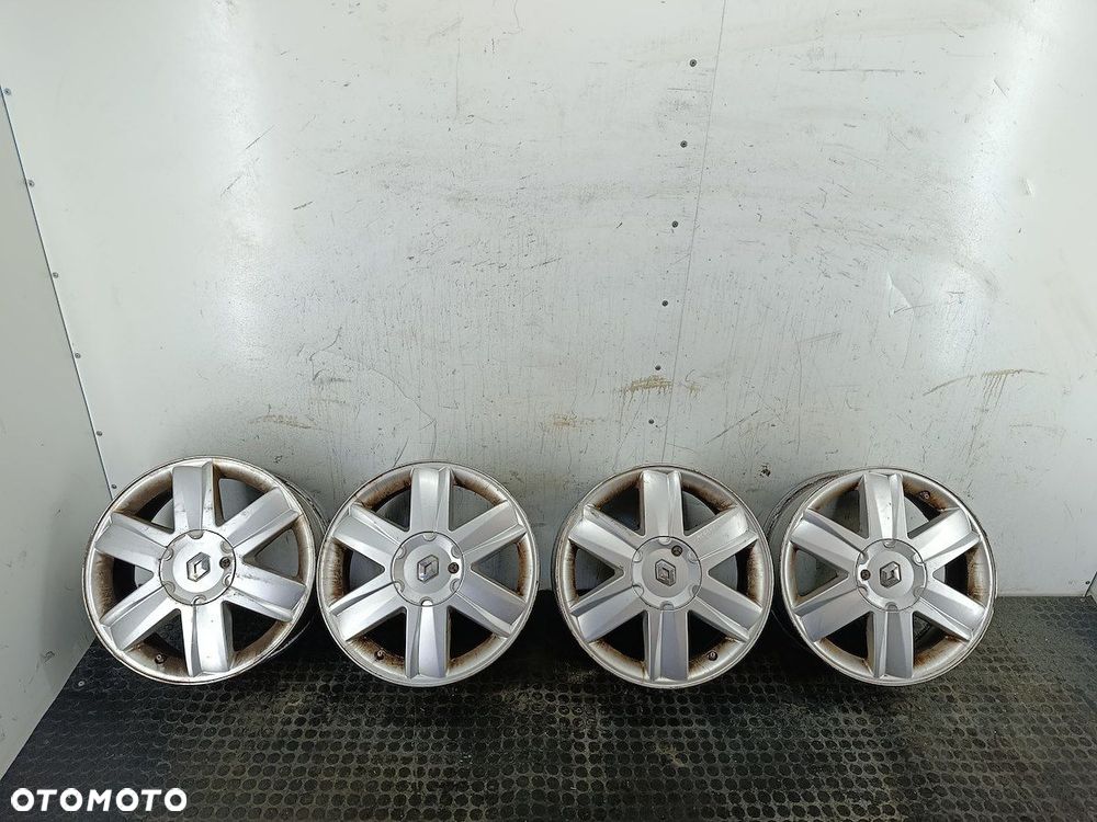 FELGI ALUMINIOWE KOMPLET 16 RENAULT MEGANE II 6,5JX16H4ET49 - 1