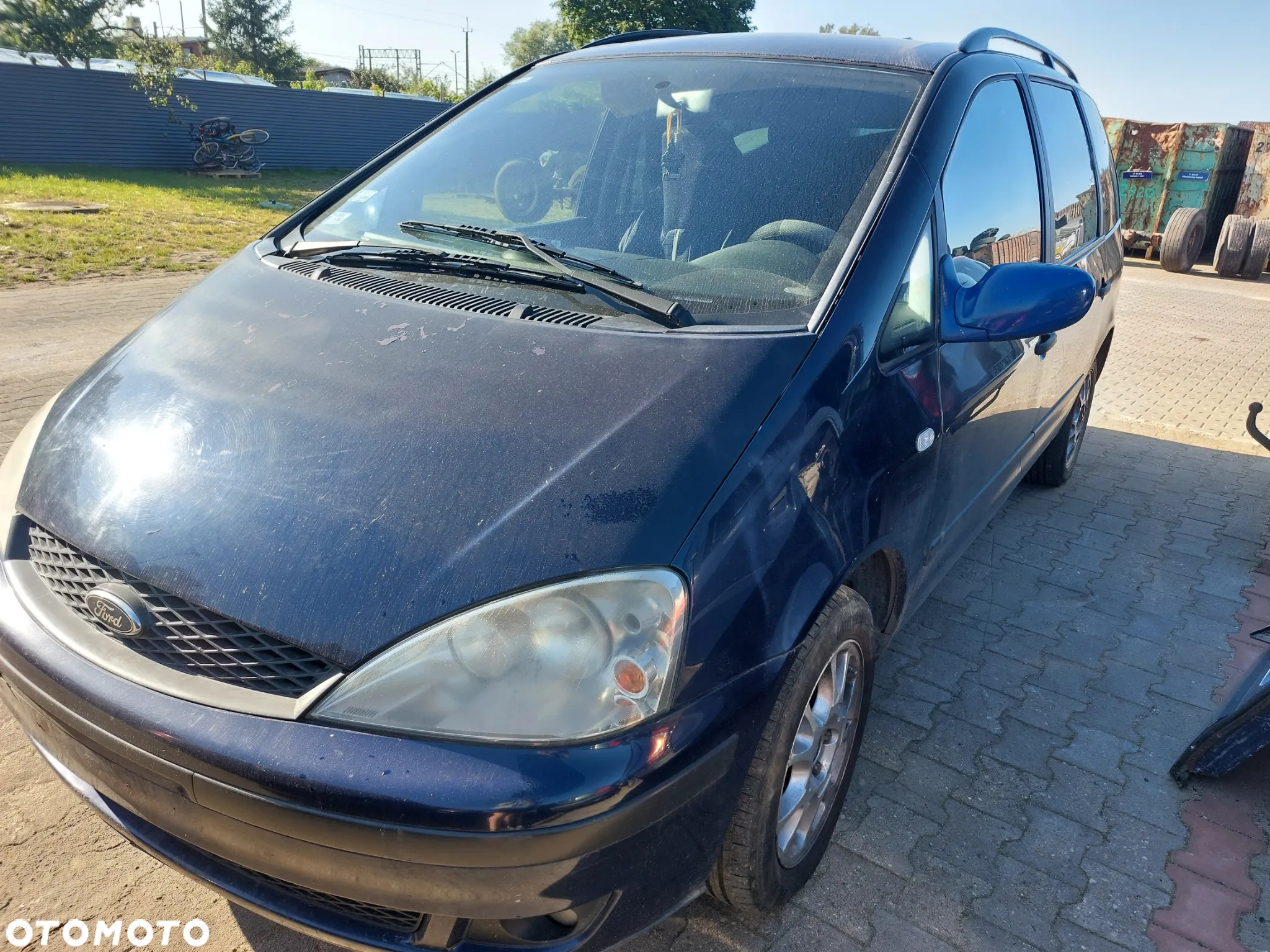 Ford Galaxy na części 1999 r. 2,3 benz LPG drzwi szyby klamka zamek lusterko lampa hak - 10