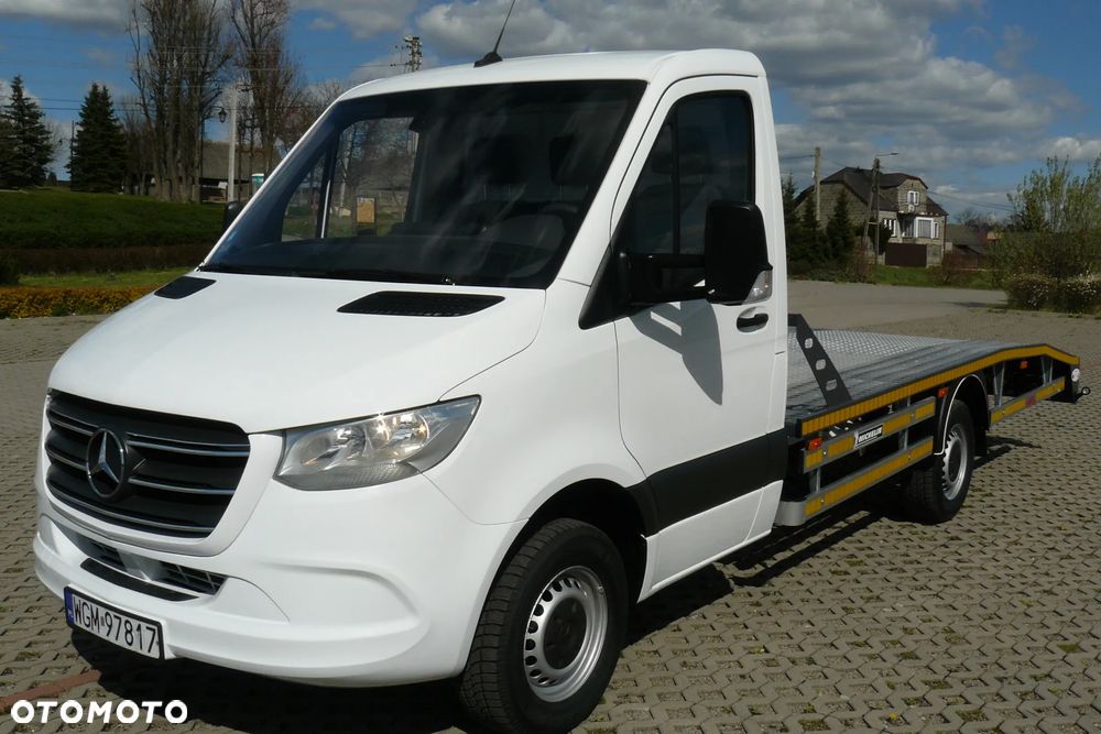 Mercedes-Benz Sprinter. laweta. 170 koni. Nowy najazd. Salon PL. - 1