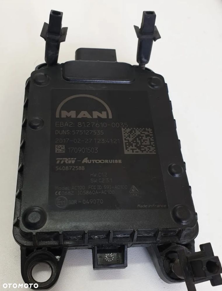 KAMERA ASYSTENT RADAR ODLEGŁOŚCIOWY MAN TGX DISTRONIC TRW 81276100035 - 1
