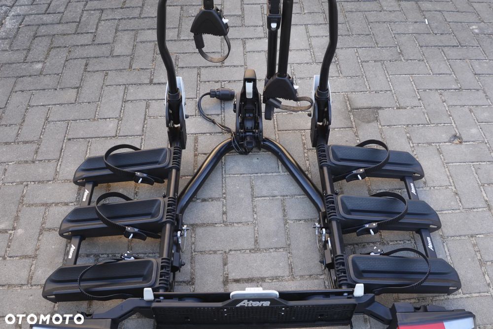 BAGAŻNIK ROWEROWY NA HAK ATERA FORZA L 65kg 3 rowery - 4