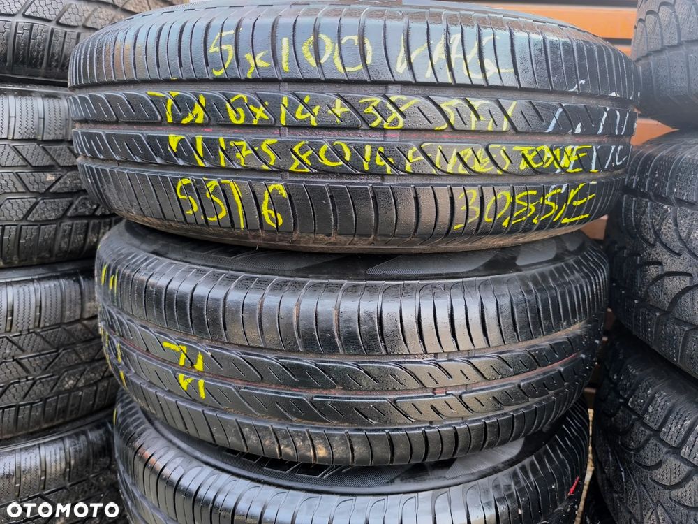5x100 Felgi Stalowe Stal 14 Koła Letnie Lato VW GOLF IV 4 1,4 1,6 BORA SKODA OCTAVIA I SEAT LEON I TOLEDO II 5,5mm Legnica ALU-RAD 175/80 - 9