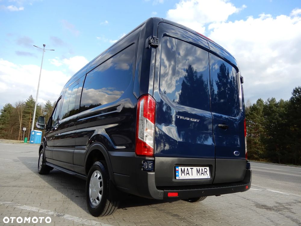 Ford Transit 2.0 DCiV 130 Km EcoBlue Wersja TREND L3H2 Blaszak Furgon 6-Cio Osobowy Doka Brygadowy Dubel + 1267 Kg Ładowność DMC 3500 Kg Stan Auta Jak Nowy UNIKAT !!! - 10