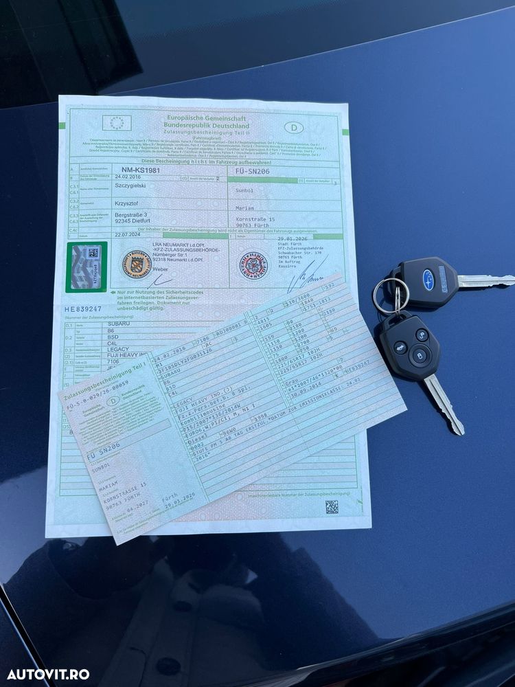 Subaru Outback 2.0D Lineartronic Comfort - 20