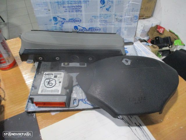 Kit Airbags 8200201495  7700433084G   8200117652B  600639500 RENAULT SCENIC RX4 2002 1.9 DCI 100CV 5P VERDE SEM TABLIER - 1