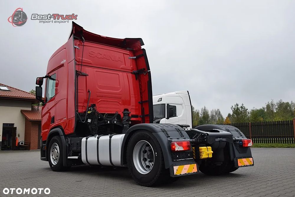 Scania R450 / CAŁA NA PODUSZKACH / RAMA STANDARD /  JEDNOSTKA BWE + PTO / - 20