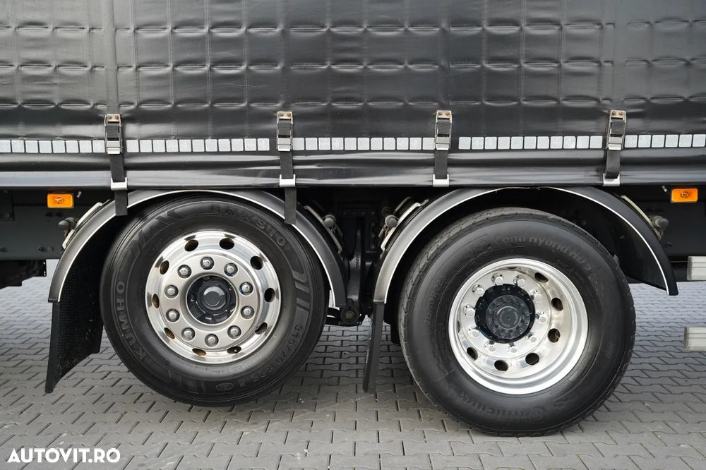 Renault T HIGH 440 DTI 13 / 6X2 / 9.5 M CORTINĂ / I-PARK COOL / PUNTE RELAXABILĂ / PODEA REZISTENTĂ / JANTE DIN ALIAJ / DHOLLANDIA LIFT / - 19