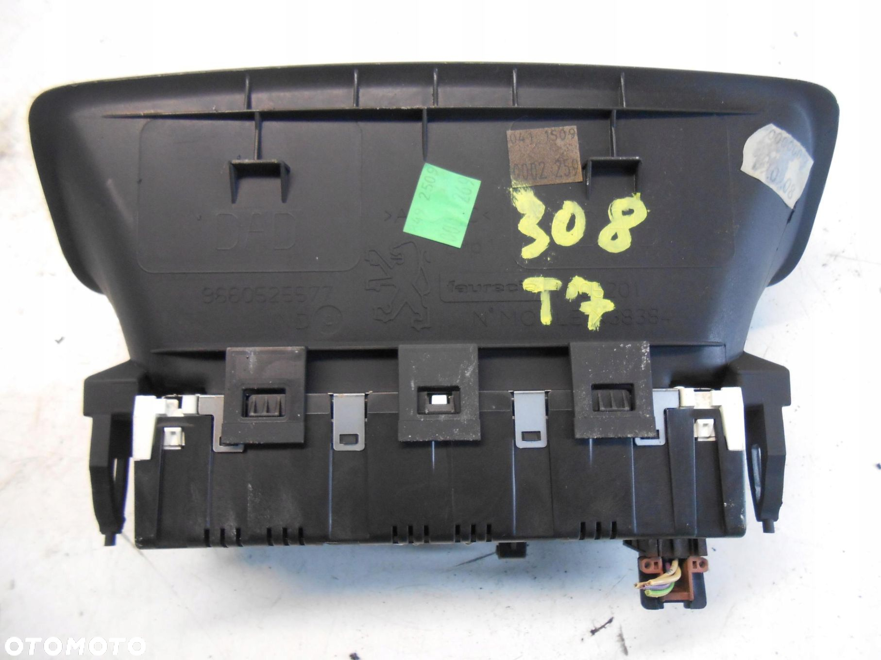 WYŚWIETLACZ RADIA PEUGEOT 308 T7 9664644280 # - 5