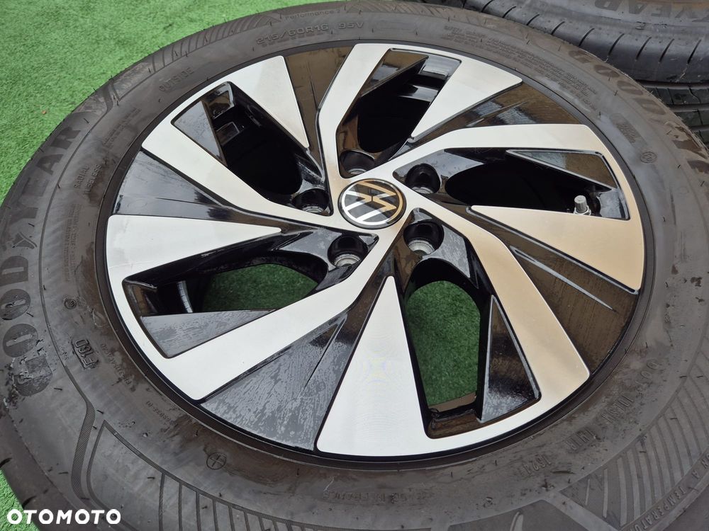 Volkswagen VW Audi Skoda Felgi z oponami KOŁA 215/60 R16 Goodyear ET43 - 4
