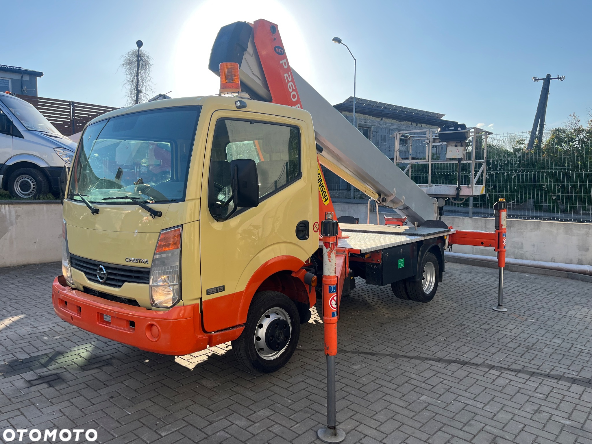 Nissan Podnośnik Koszowy 26 metrów Zwyżka 15 w Bok Wumag Palfinger UDT jak Ruthmann Multitel Gsr - 11