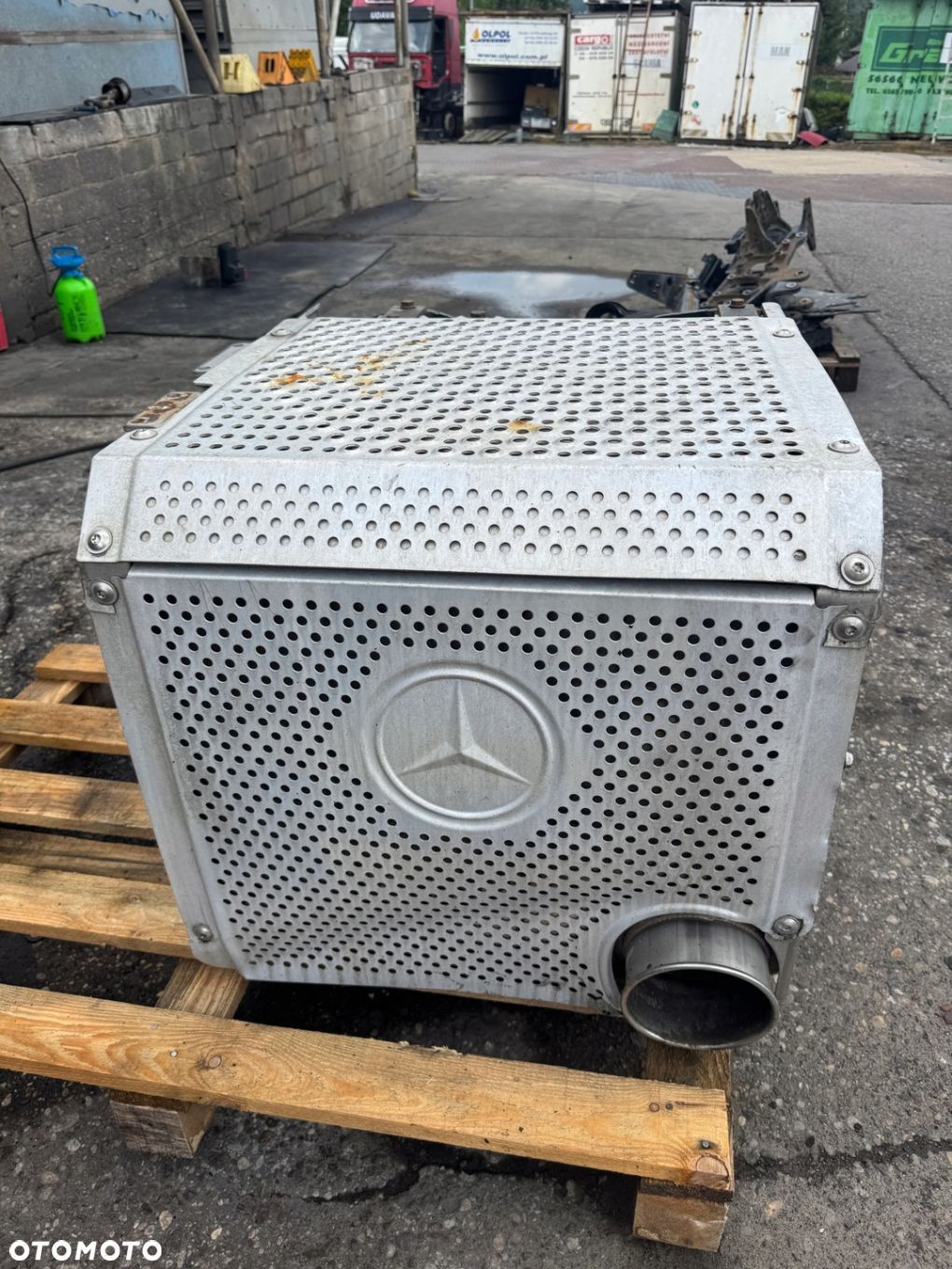 TŁUMIK KATALIZATOR MERCEDES ACTROS MP 2 MP 3 AXOR - 1