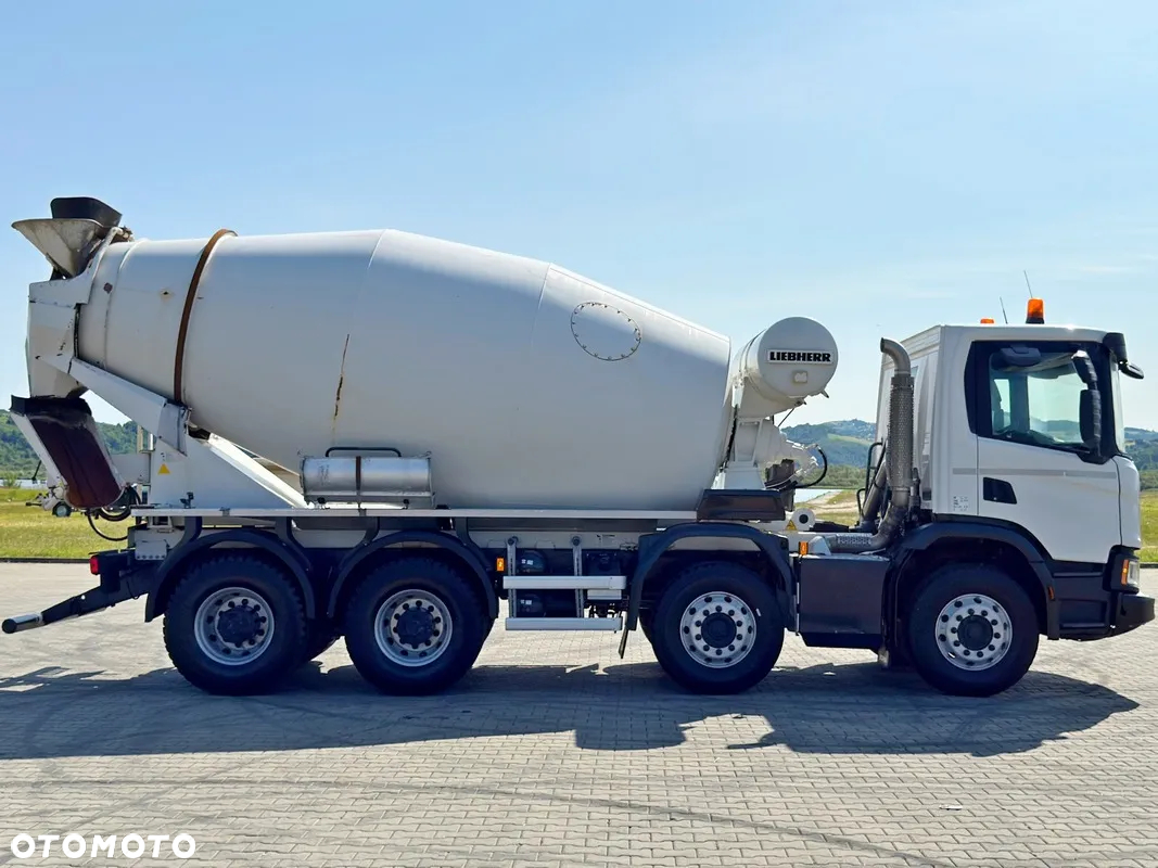 Scania P 450  * BETONOMIESZARKA / 8x4 * STAN BDB - 4