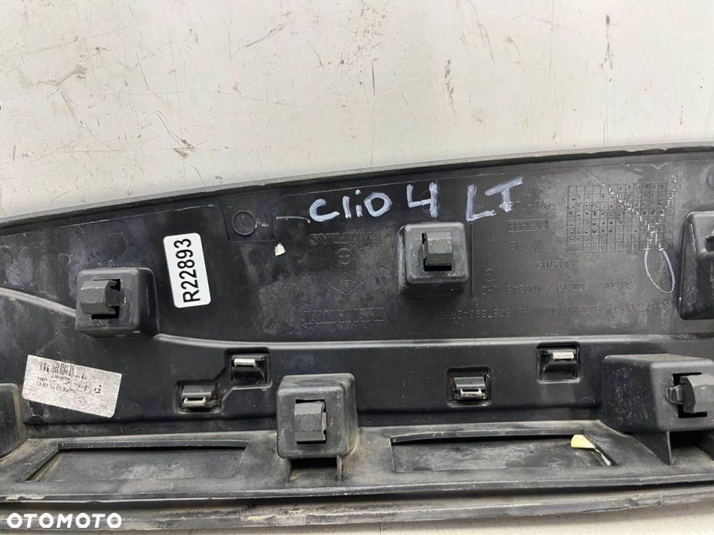 Listwa Renault Clio 4 IV 12-20r. lewa tylna dolna nakładka drzwi lewy tył 828772096r - 12